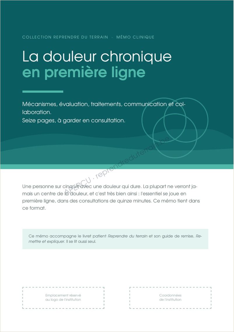 Couverture du mémo